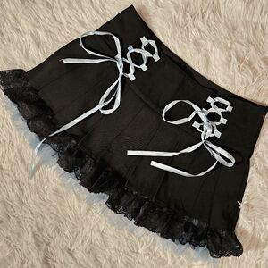 Widow: Sky Song Of Sadness Pleated Skirt, Size Small, BNWT, Dolls Kill